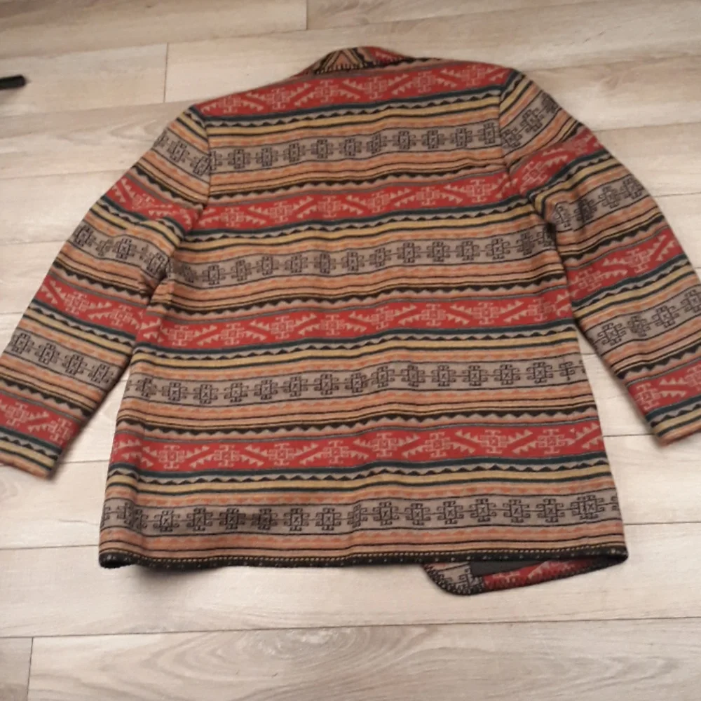 PENDLETON Knockabouts Aztec Tribal VTG Womens Sz 14 Blazer Coat‎ Jacket USA RARE